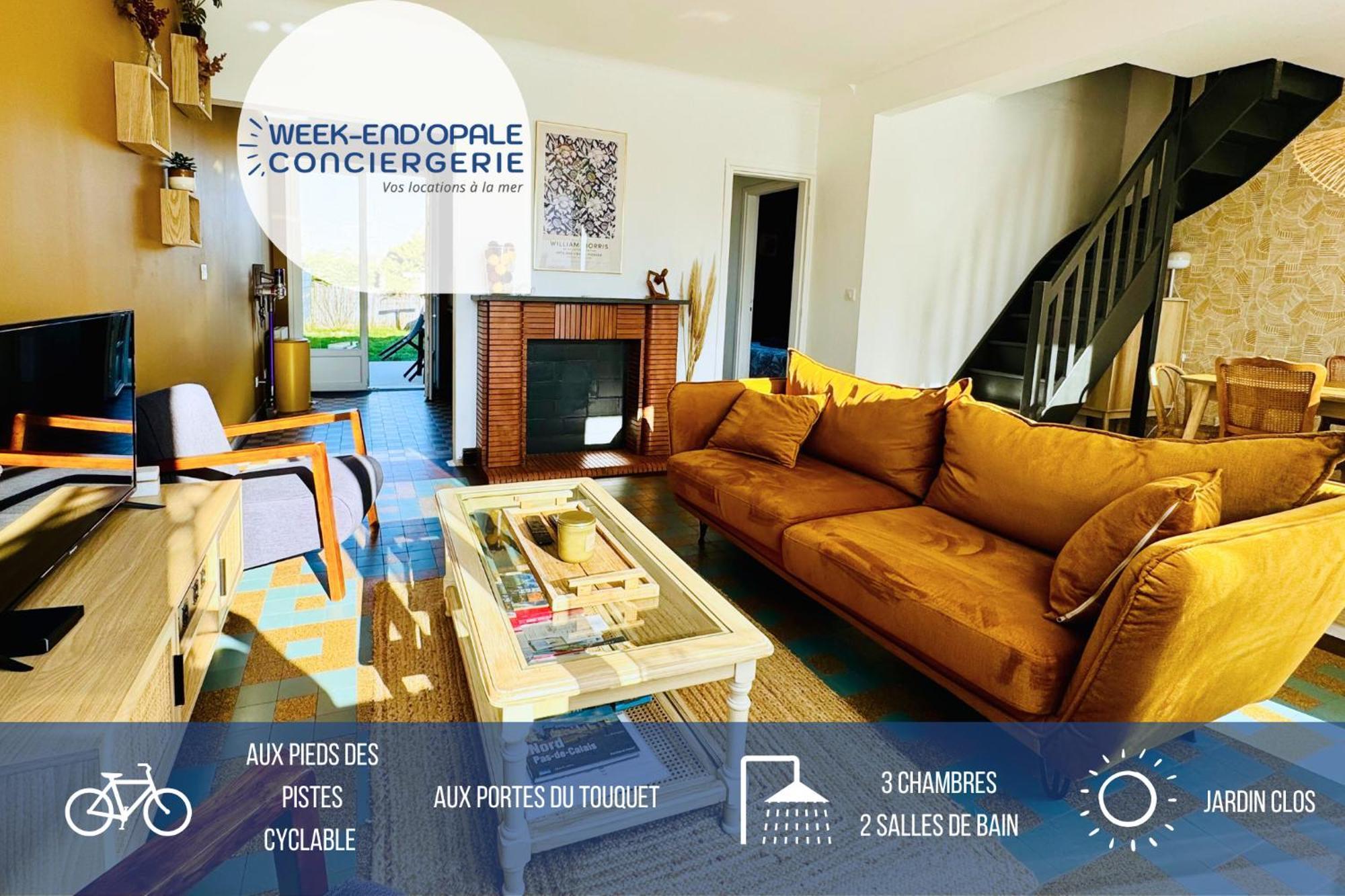 Jolie Maison A 2 Pas De La Foret Du Touquet Cucq Extérieur photo
